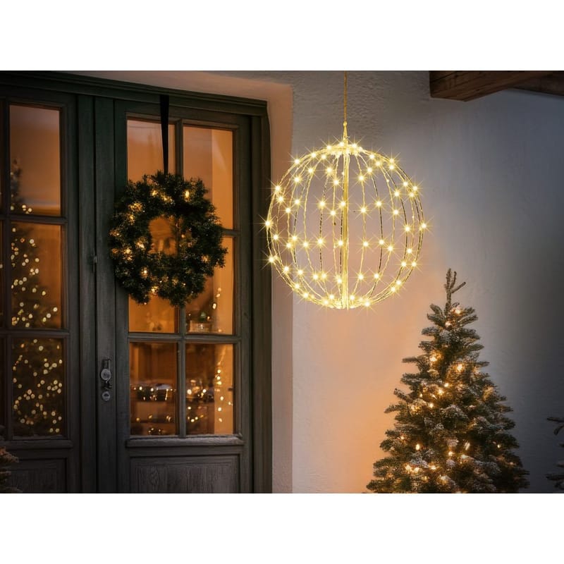 Roikkuva ulkosisustus Hosfos - Sisustustuotteet - Joulukoristeet & juhlakoristeet - Joulukoristeet - Joulukynttilä