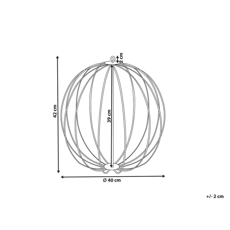 Roikkuva ulkosisustus Hosfos - Sisustustuotteet - Joulukoristeet & juhlakoristeet - Joulukoristeet - Joulukynttilä