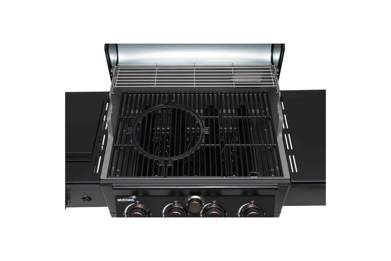 Kaasugrilli Mustang Charleston - Musta - Urheilu & vapaa-aika - Retkeily & vaellus - Retkikeittiöt - Kaasukeitin