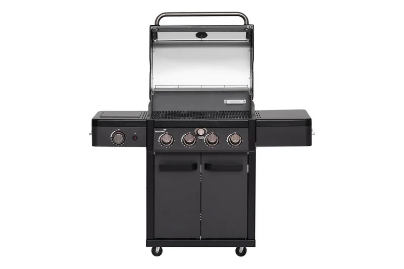 Kaasugrilli Mustang Charleston - Musta - Urheilu & vapaa-aika - Retkeily & vaellus - Retkikeittiöt - Kaasukeitin