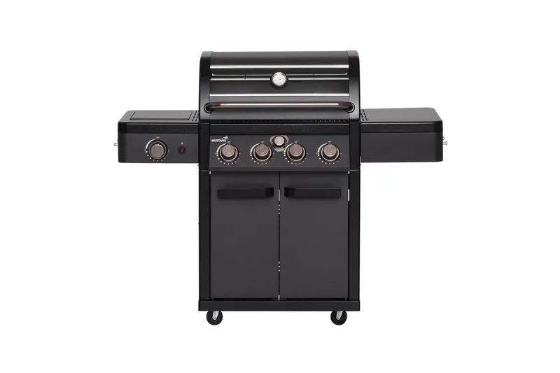 Kaasugrilli Mustang Charleston, Musta