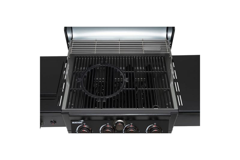 Kaasugrilli Mustang Charleston - Musta - Urheilu & vapaa-aika - Retkeily & vaellus - Retkikeittiöt - Kaasukeitin