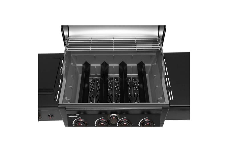 Kaasugrilli Mustang Charleston - Musta - Urheilu & vapaa-aika - Retkeily & vaellus - Retkikeittiöt - Kaasukeitin