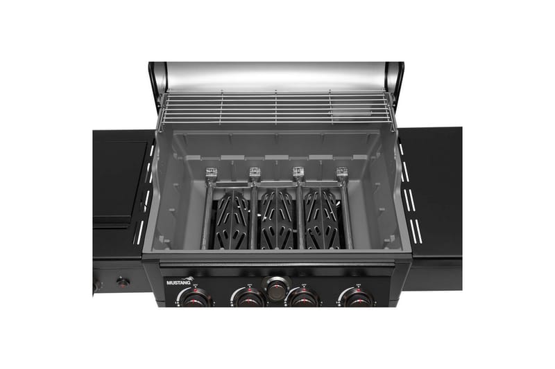 Kaasugrilli Mustang Charleston - Musta - Urheilu & vapaa-aika - Retkeily & vaellus - Retkikeittiöt - Kaasukeitin