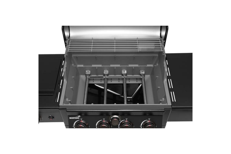 Kaasugrilli Mustang Charleston - Musta - Urheilu & vapaa-aika - Retkeily & vaellus - Retkikeittiöt - Kaasukeitin