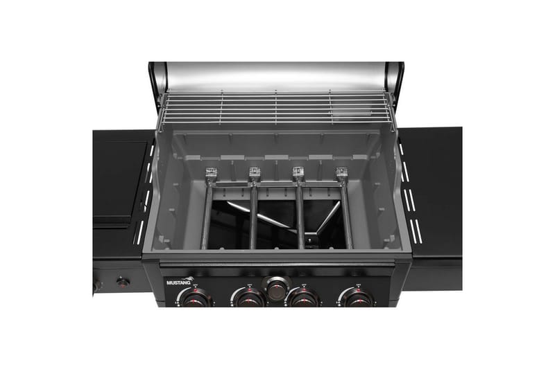 Kaasugrilli Mustang Charleston - Musta - Urheilu & vapaa-aika - Retkeily & vaellus - Retkikeittiöt - Kaasukeitin