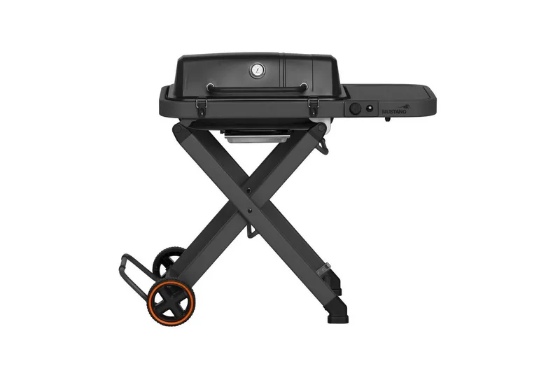 Kaasugrilli Mustang Fold, Musta