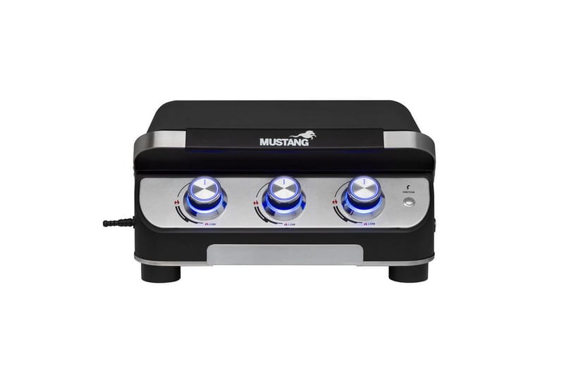 Kaasugrilli Mustang Plate 3, Musta