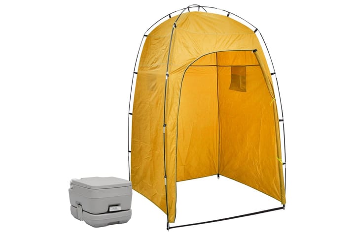 Kannettava retkeily-WC teltalla 10 + 10 l - Teltat - Leiriteltta