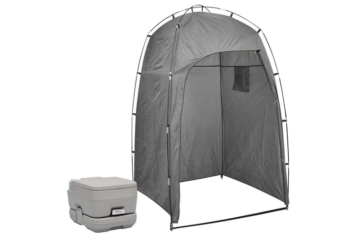 Kannettava retkeily-WC teltalla 10 + 10 l - Teltat - Leiriteltta