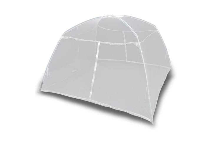 Retkeilyteltta 200x180x150 cm lasikuitu valkoinen - Teltat - Leiriteltta