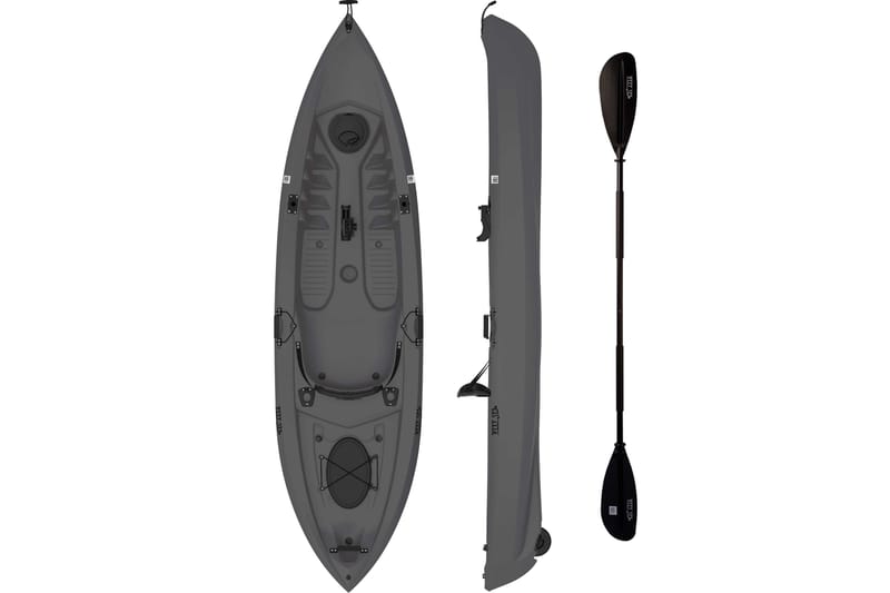 Deep Sea Kalastuskajakki 305 cm - Musta - Urheilu & vapaa-aika - Ulkoilu - Kanootit & kajakit - Kajakkimelonta