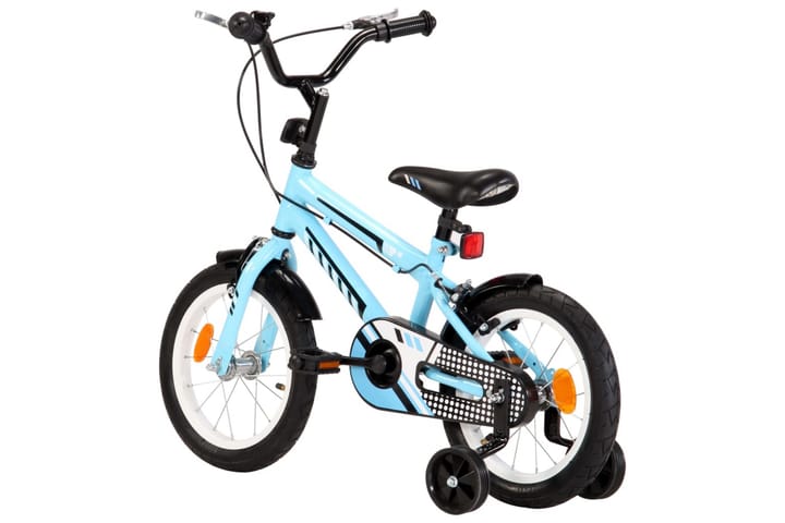 Lasten pyörä 14 musta ja sininen - Sininen - Lasten pyörä & junioripyörä - Polkupyörät