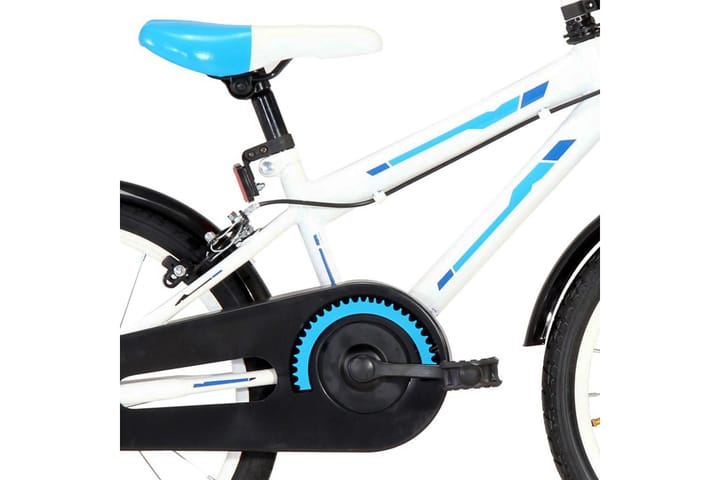 Lasten pyörä 18 sininen ja valkoinen - Sininen - Lasten pyörä & junioripyörä - Polkupyörät