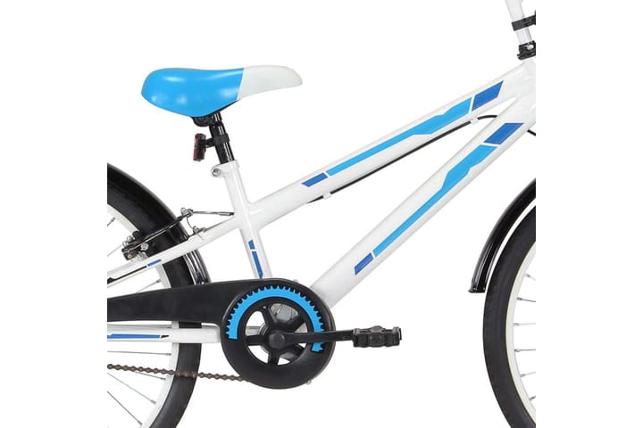 Lasten pyörä 24 sininen ja valkoinen - Polkupyörät - Lasten pyörä & junioripyörä
