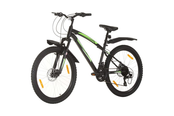 Maastopyörä 21 vaihdetta 26 renkaat 36 cm runko musta - Musta - Maastopyörä - Polkupyörät