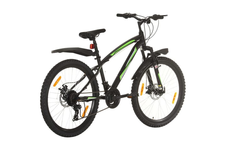 Maastopyörä 21 vaihdetta 26 renkaat 36 cm runko musta - Musta - Maastopyörä - Polkupyörät