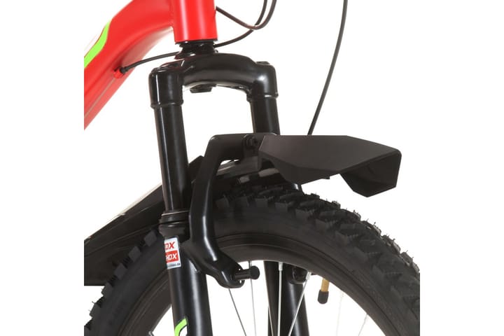 Maastopyörä 21 vaihdetta 26 renkaat 36 cm runko punainen - Punainen - Polkupyörät - Maastopyörä