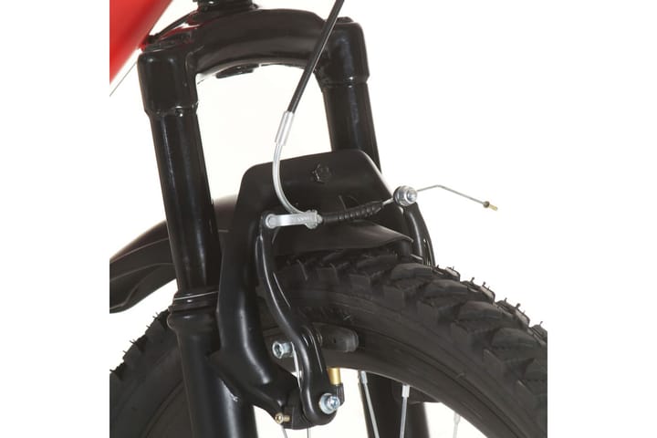 Maastopyörä 21 vaihdetta 26 renkaat 49 cm runko punainen - Punainen - Maastopyörä - Polkupyörät