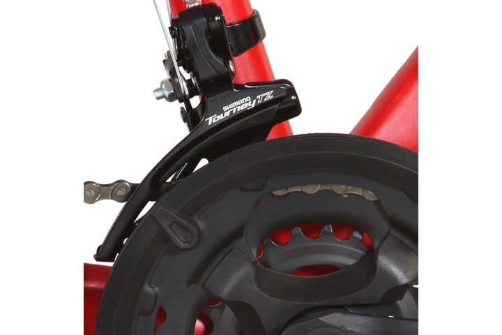 Maastopyörä 21 vaihdetta 29 renkaat 48 cm runko punainen - Polkupyörät - Maastopyörä