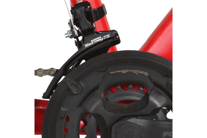 Maastopyörä 21 vaihdetta 29 renkaat 53 cm runko punainen - Polkupyörät - Maastopyörä