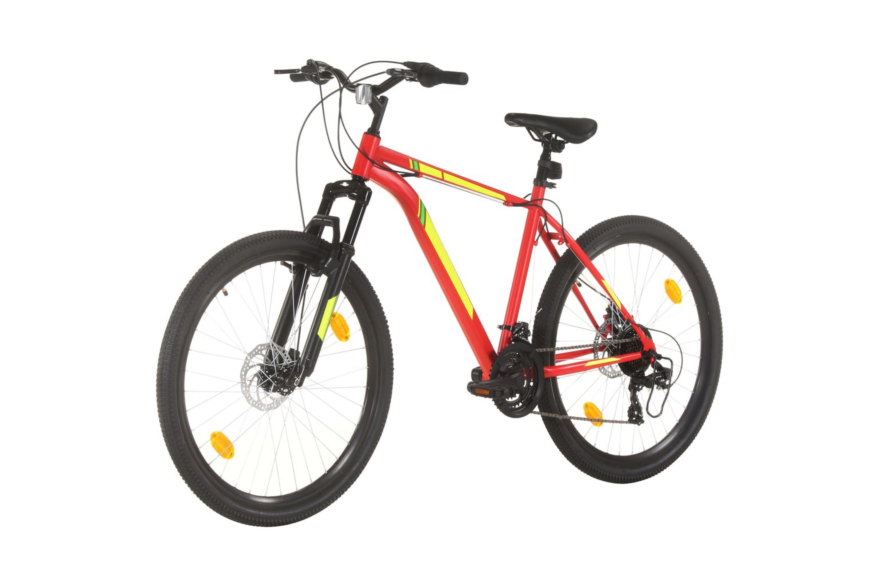 Maastopyörä 21 vaihdetta 27,5 renkaat 42 cm runko punainen -
