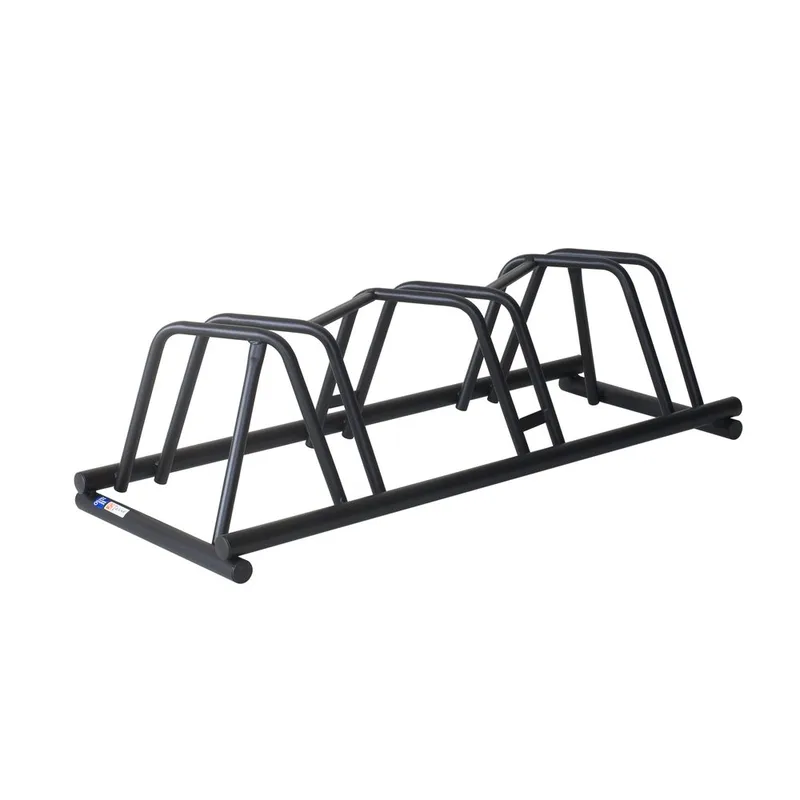 Pyöräteline Varax 3-paikkainen Musta, Musta