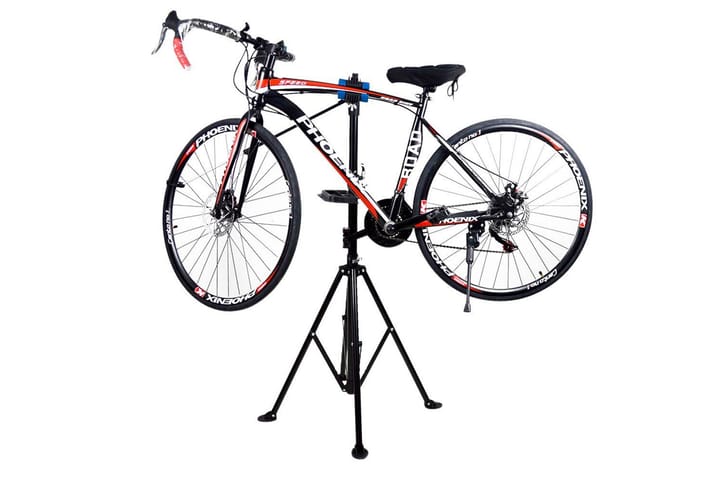 Trekker Teline pyörän asennukseen - Musta - Polkupyörät - Polkupyörän työkalut