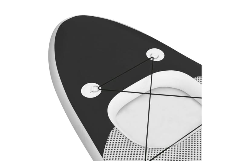 Täytettävä SUP-lautasarja musta 330x76x10 cm - Musta - Urheilu & vapaa-aika - Ulkoilu - Vesileikit & vesiurheilu