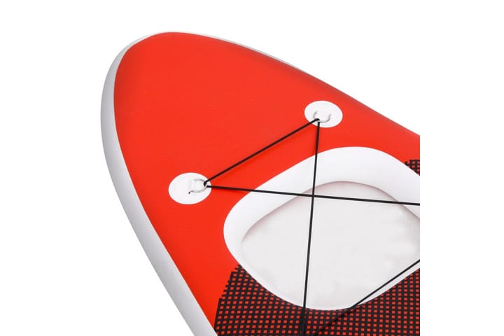 Täytettävä SUP-lautasarja punainen 300x76x10 cm - Punainen - Vesileikit & vesiurheilu