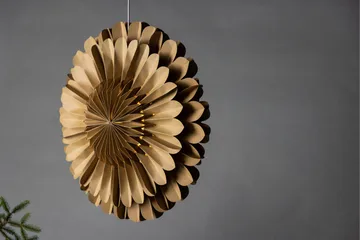 Järvsön Adventtitähti / Joululamppu 60 cm - Ruskea - Valaistus - Jouluvalaistus - Joulutähti