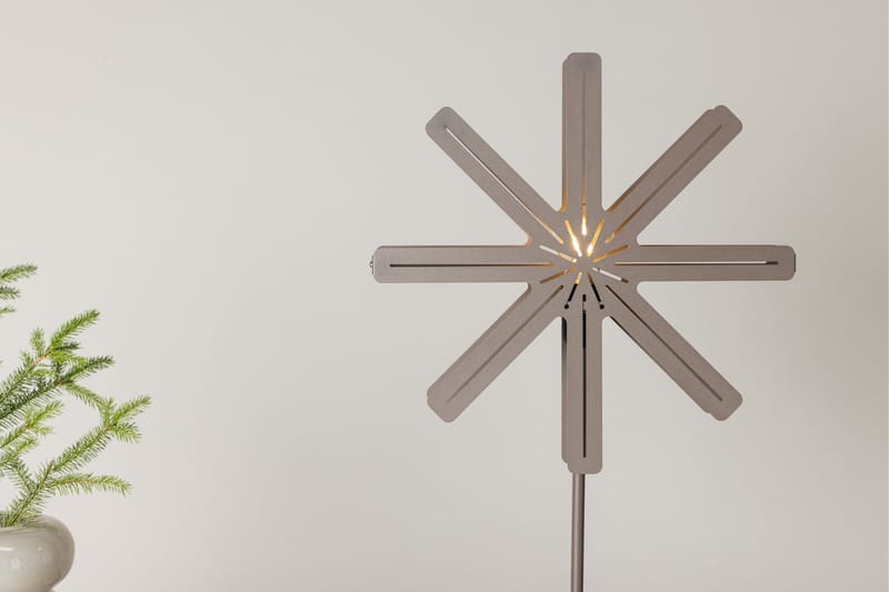 Säfsen Adventtitähti / Joululamppu 40 cm - Ruskea - Valaistus - Jouluvalaistus - Joulutähti