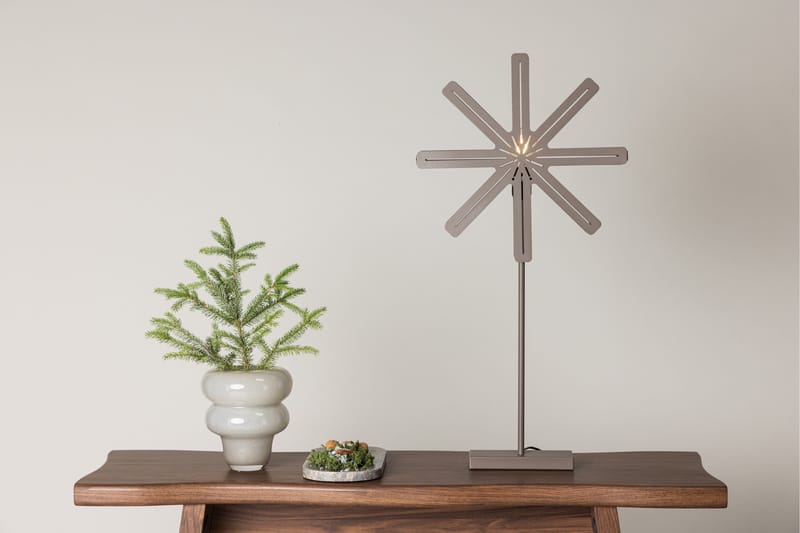 Säfsen Adventtitähti / Joululamppu 40 cm - Mokka - Valaistus - Jouluvalaistus - Joulutähti