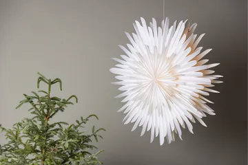 Sälen Adventtitähti / Joululamppu 100 cm - Valkoinen - Valaistus - Jouluvalaistus - Joulutähti
