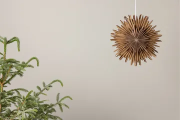 Sälen Adventtitähti / Joululamppu 35 cm - Ruskea - Valaistus - Jouluvalaistus - Joulutähti