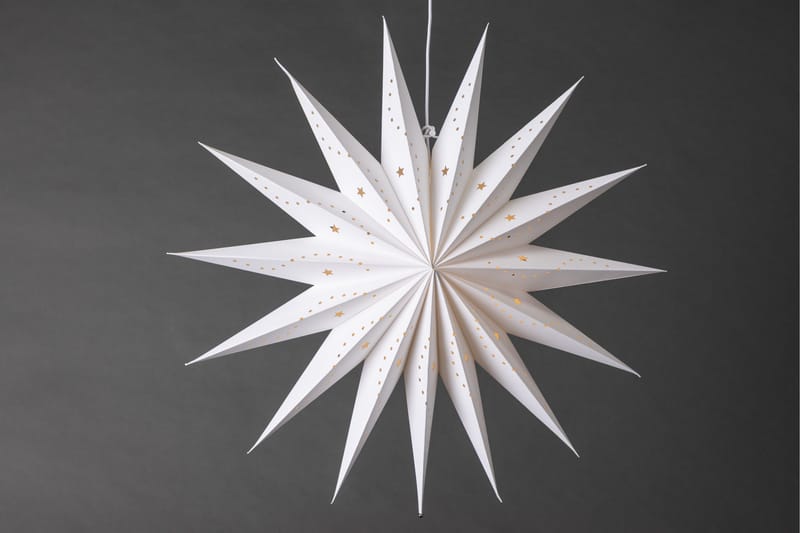 Lindvallen Adventtitähti / Joululamppu 60 cm - Valkoinen - Valaistus - Jouluvalaistus - Joulutähti