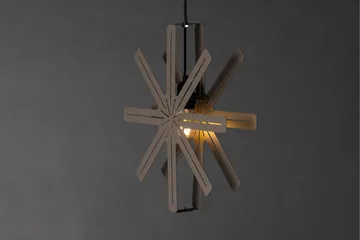Säfsen Adventtitähti / Joululamppu 40 cm - Mokka - Valaistus - Jouluvalaistus - Joulutähti