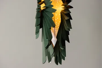 Sälen Adventtitähti / Joululamppu 80 cm - Vihreä - Valaistus - Jouluvalaistus - Joulutähti