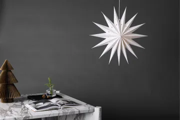 Lindvallen Adventtitähti / Joululamppu 60 cm - Valkoinen - Valaistus - Jouluvalaistus - Joulutähti