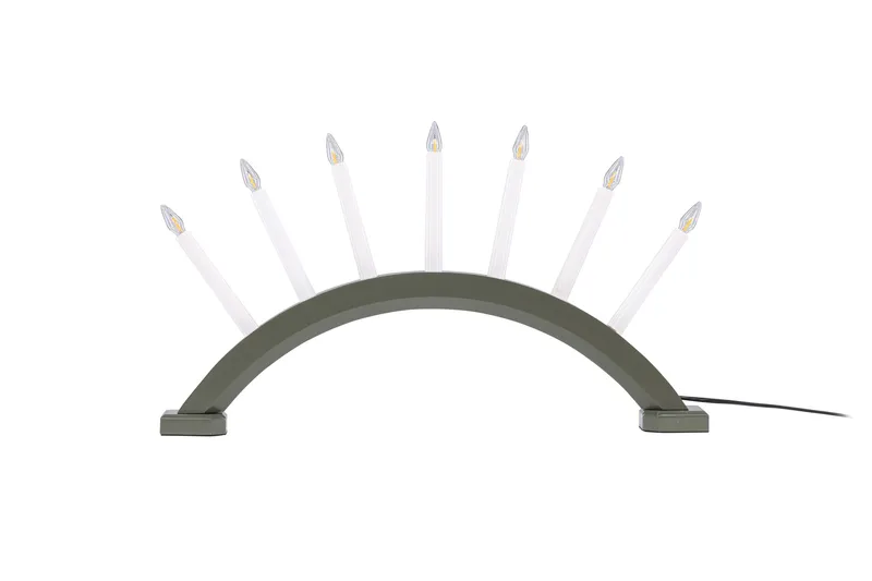 Kebnekaise Kynttilänjalka - Vihreä - Valaistus - Jouluvalaistus - Kyntteliköt