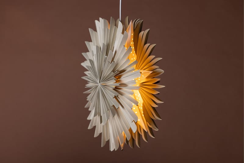 Sälen Adventtitähti / Joululamppu 46 cm - Beige - Valaistus - Jouluvalaistus - Joulutähti