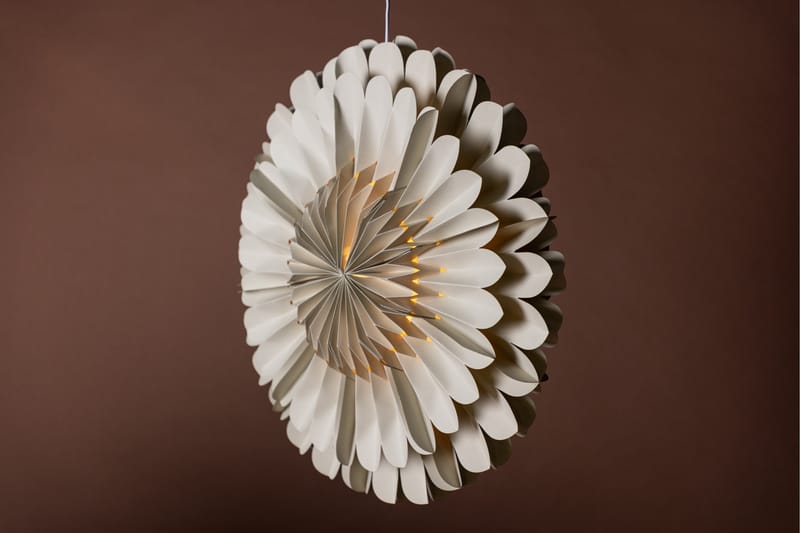 Järvsön Adventtitähti / Joululamppu 60 cm - Beige - Valaistus - Jouluvalaistus - Joulutähti