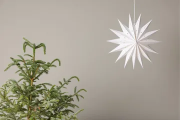 Lindvallen Adventtitähti / Joululamppu 51 cm - Valkoinen - Valaistus - Jouluvalaistus - Joulutähti