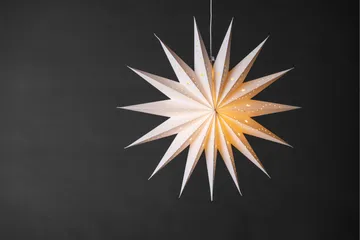 Lindvallen Adventtitähti / Joululamppu 60 cm - Valkoinen - Valaistus - Jouluvalaistus - Joulutähti