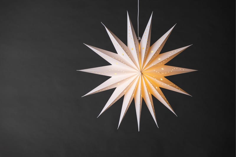 Lindvallen Adventtitähti / Joululamppu 60 cm - Valkoinen - Valaistus - Jouluvalaistus - Joulutähti