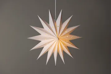 Lindvallen Adventtitähti / Joululamppu 51 cm - Valkoinen - Valaistus - Jouluvalaistus - Joulutähti