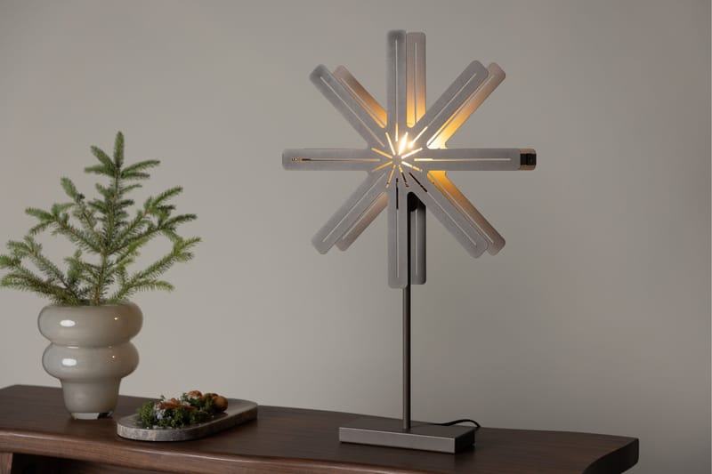 Säfsen Adventtitähti / Joululamppu 40 cm - Ruskea - Valaistus - Jouluvalaistus - Joulutähti