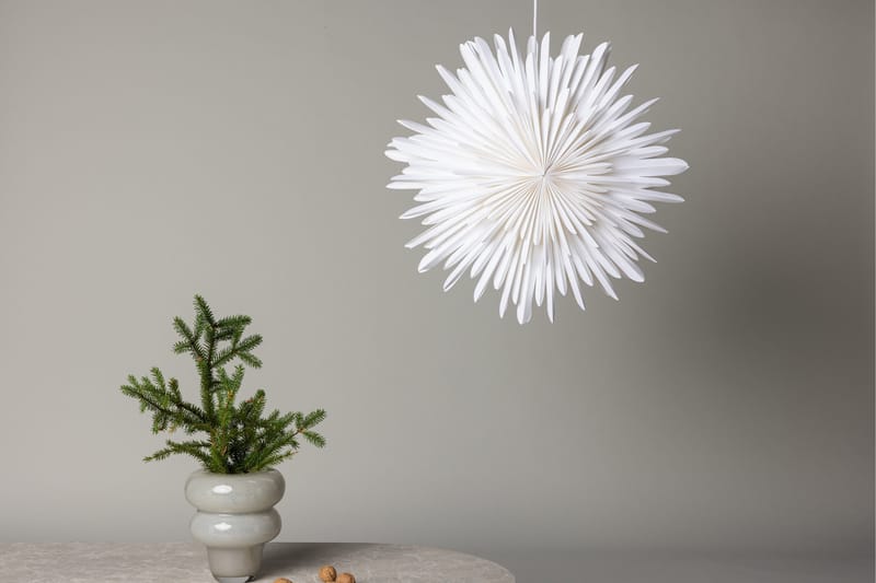 Sälen Adventtitähti / Joululamppu 60 cm - Valkoinen - Valaistus - Jouluvalaistus - Joulutähti