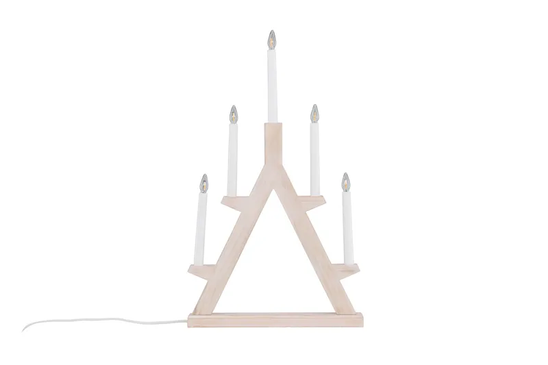 Joulukynttelikkö Val Thoren 60 cm, Valkoinen