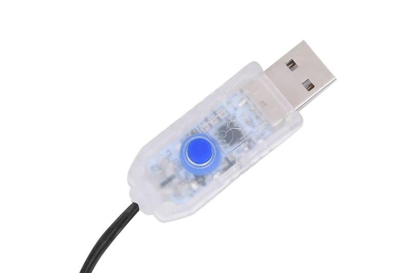 Joulukuusen valoverkko 300 LED-valoa kylmä valkoinen 300 cm - Valkoinen - Valaistus - Jouluvalaistus - Jouluvalot